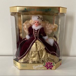 1996 happy holidays barbie